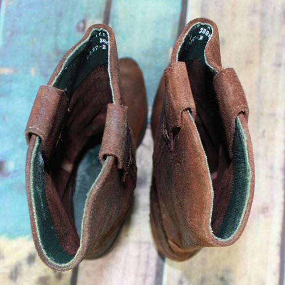 Dexter Leather Mid Calf Western Boots Size 7 - Picture 8 of 9